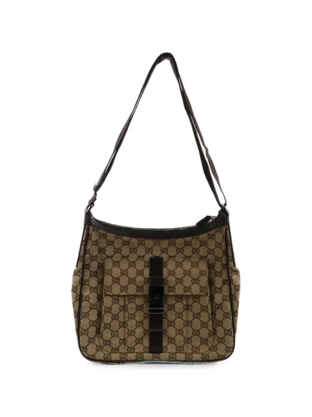 Gucci Pre-Owned Borsa a spalla GG - Toni neutri