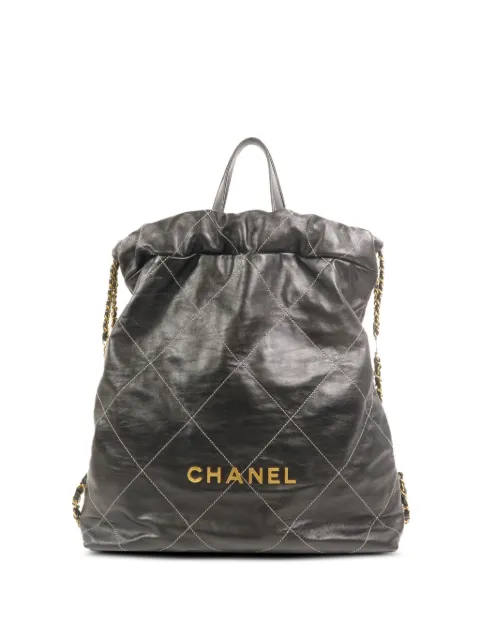 CHANEL Pre-Owned Chanel 22 quilted backpack