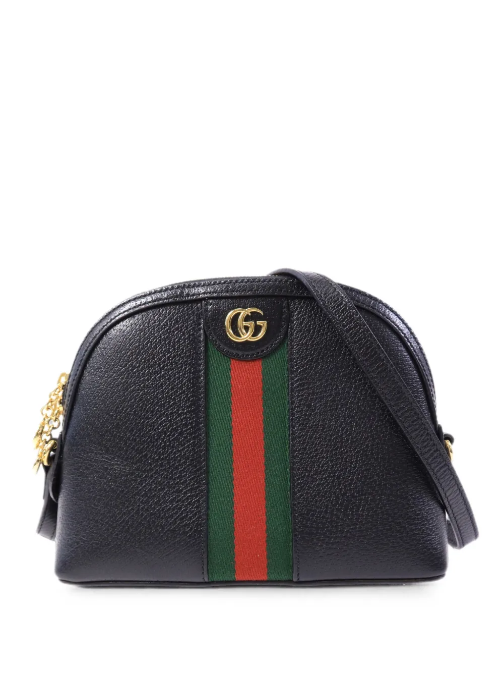 Gucci Pre-Owned Borsa a spalla Ophidia con decorazione Web - Nero
