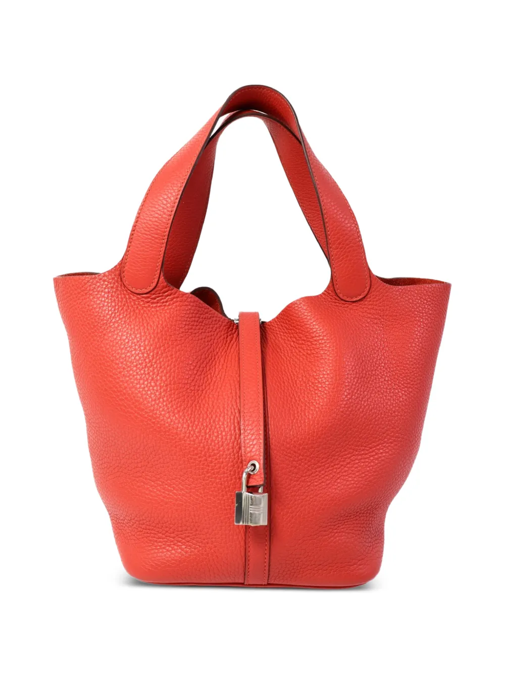 Hermès Pre-Owned MM Picotin Clemence Tote Bag - Rot