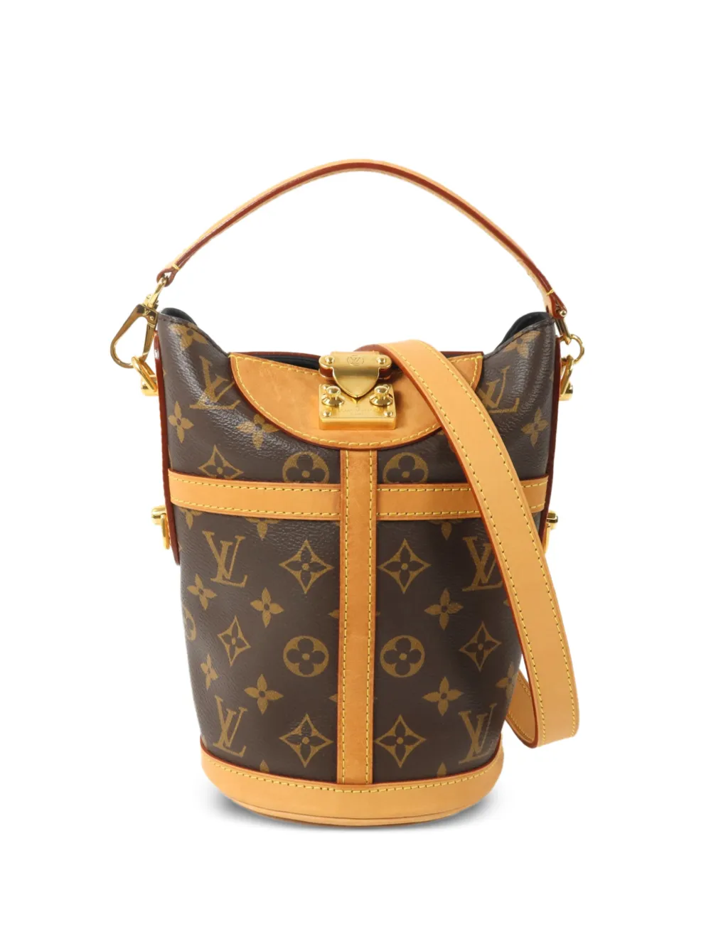 Louis Vuitton Pre-Owned Monogram Duffle bucket bag - Brown