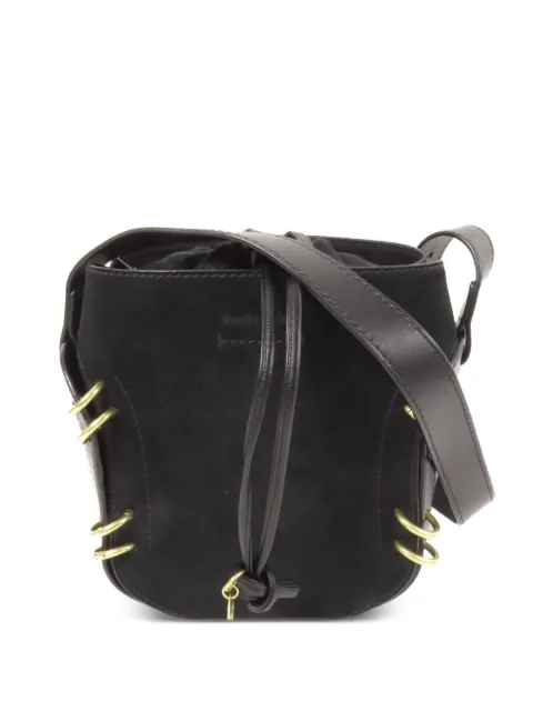 See By Chloé Vintage bolsa de hombro con detalle de aro y cordones