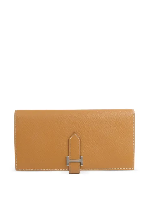 Hermès Pre-Owned cartera Bearn de piel