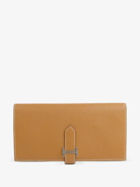 Hermès Pre-Owned Bearn leather wallet