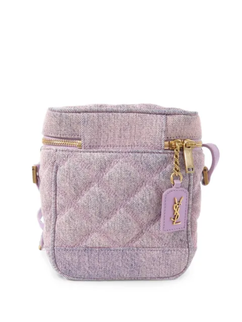 Saint Laurent Pre-Owned 1980s Paris quilted vanity shoulder bag