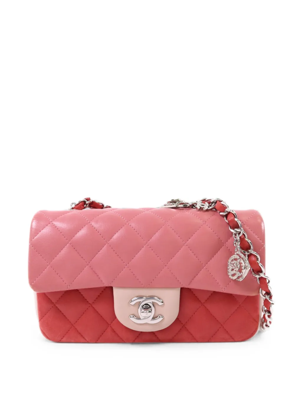 CHANEL Pre-Owned 20 Classic Flap quilted shoulder bag - Rosa