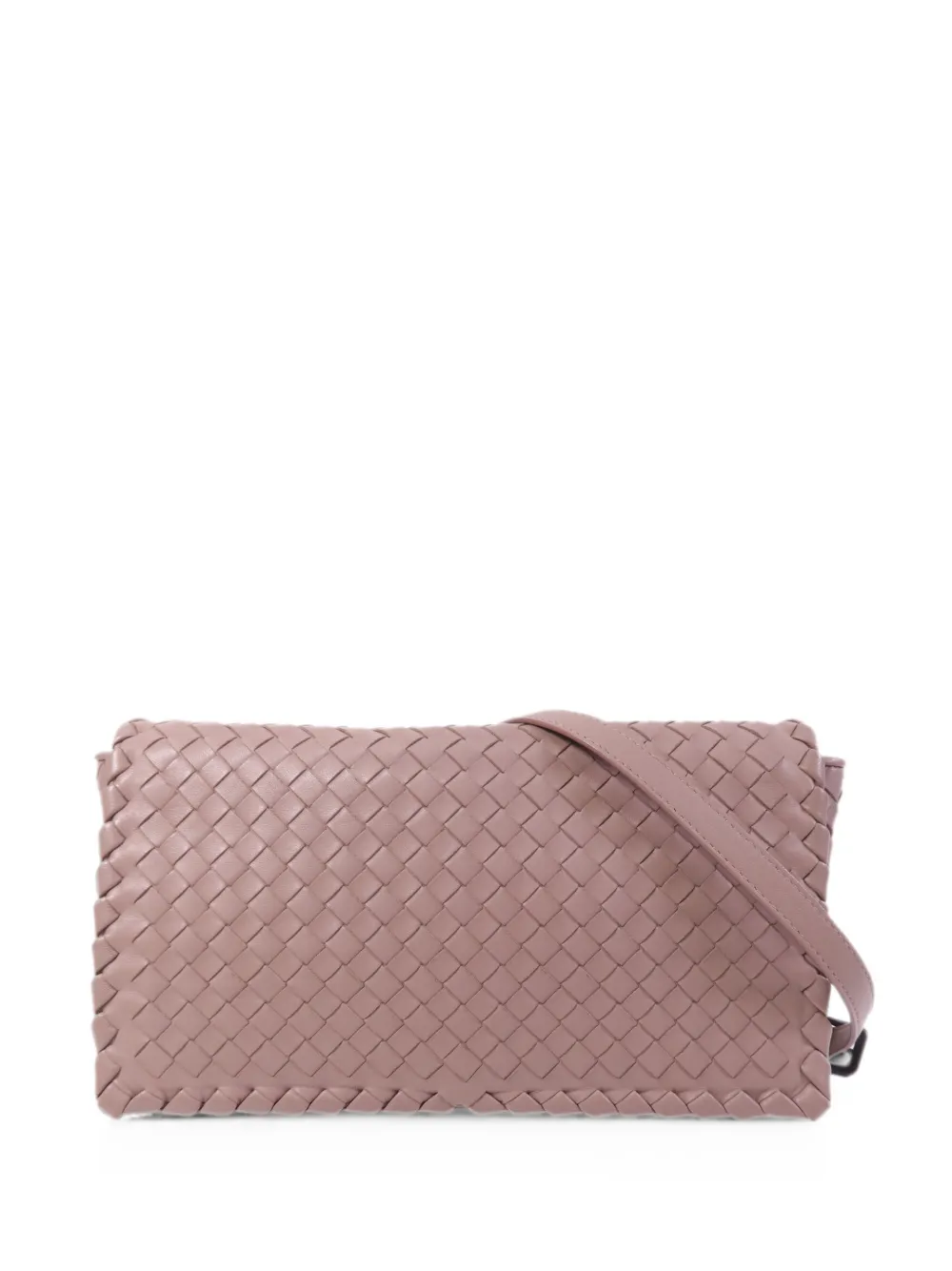 Bottega Veneta Pre-Owned leather shoulder bag - Rosa