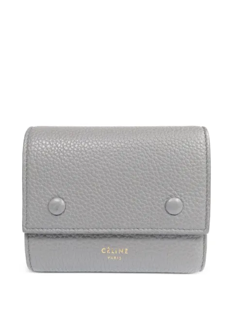 Celine Pre-Owned grained leather wallet