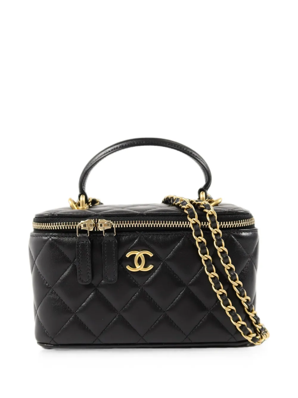 CHANEL Pre-Owned CC Vanity Case tote bag - Black