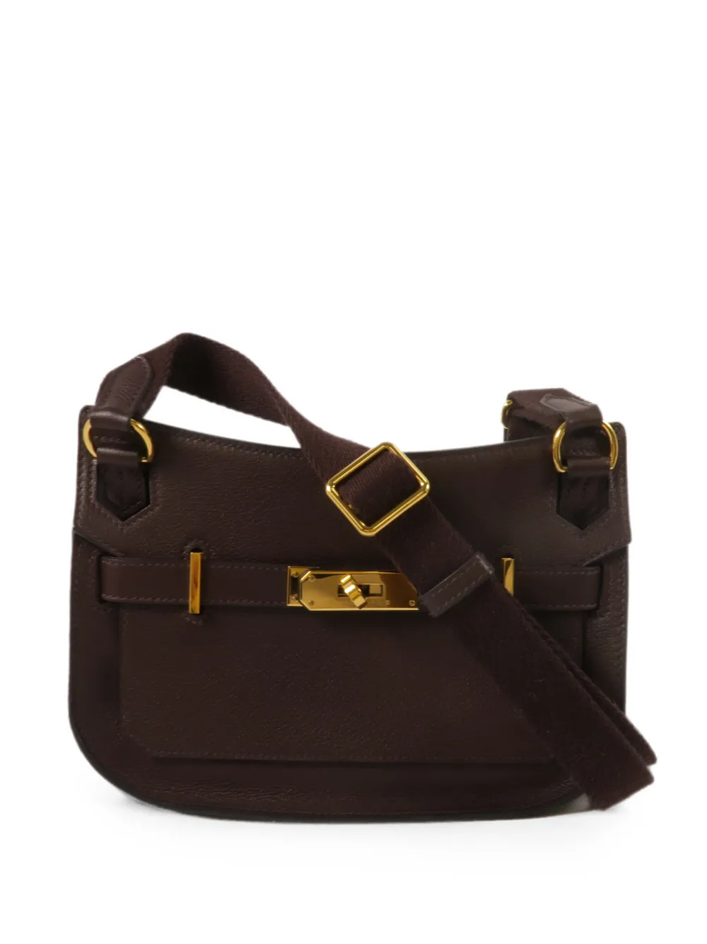 Hermès Pre-Owned mini Jypsiere Evercolor shoulder bag - Marrone