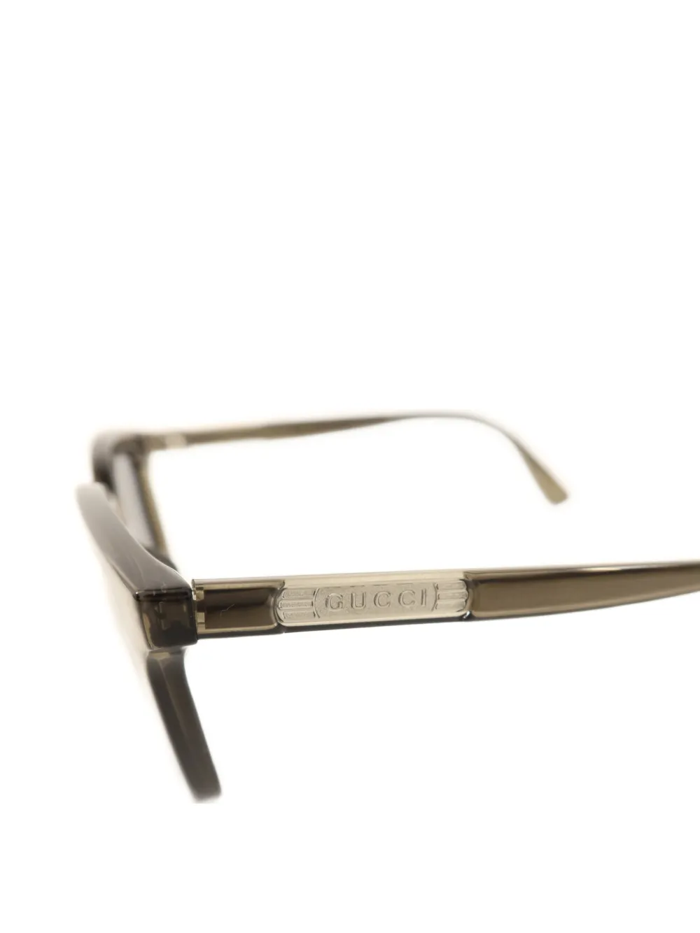 Gucci Pre-owned Square-frame Sunglasses in Grey, view 2