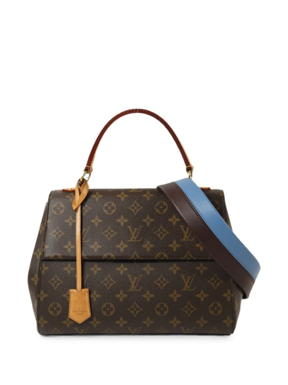 Louis Vuitton Pre-Owned MM Cluny monogram-pattern tote bag - Braun