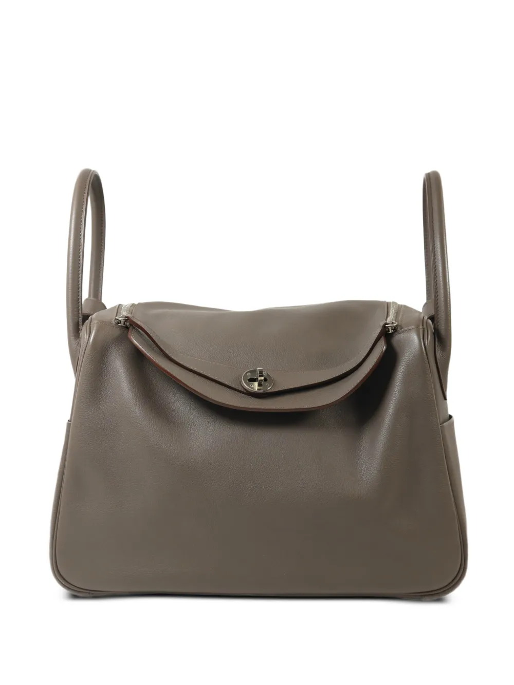 Hermès Pre-Owned 34 Lindy tote bag - Grey