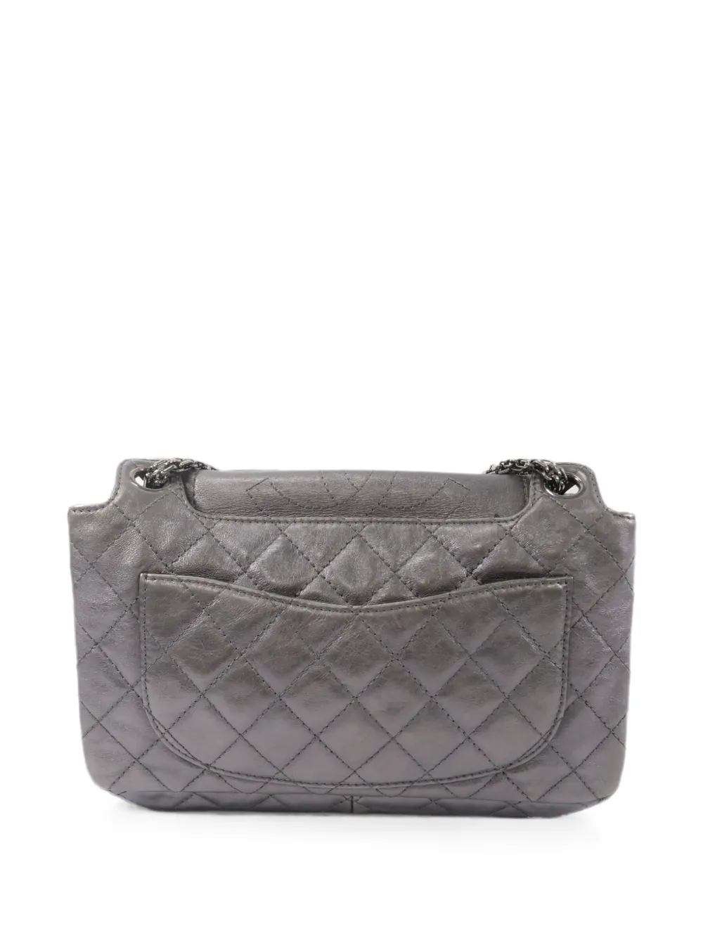 CHANEL Pre-Owned 2.55 Reissue schoudertas Grijs