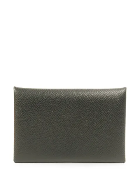 Hermès Pre-Owned 2021 Calvi card case