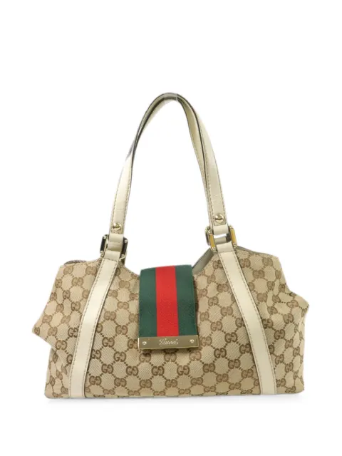 Gucci Pre-Owned GG Web tote bag
