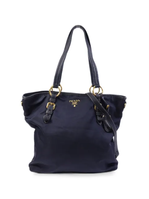 Prada Pre-Owned buckled shoulder bag