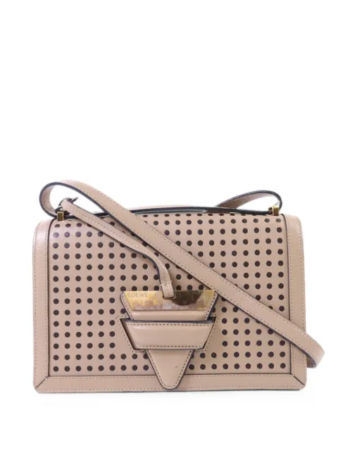 Loewe Pre-Owned Barcelona perforated shoulder bag