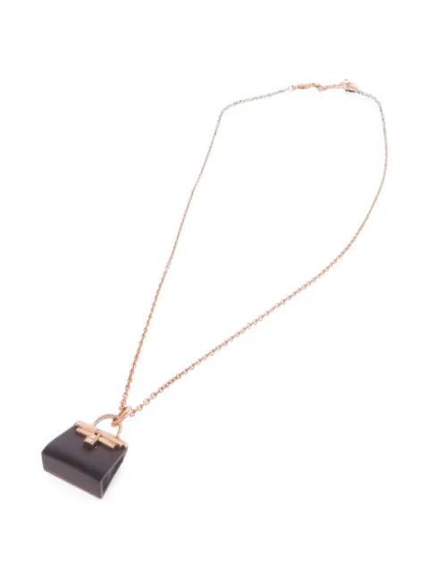 Hermès Pre-Owned collar con colgante Kelly