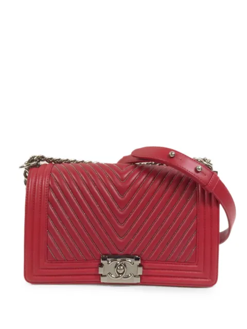 CHANEL Pre-Owned 25 Boy chevron shoulder bag