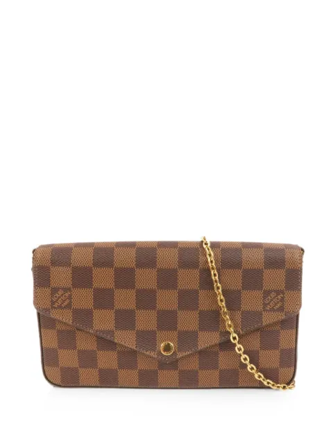 Louis Vuitton Pre-Owned Pochette Felicie Damier cross body bag
