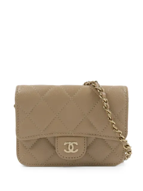 CHANEL Pre-Owned CC quilted shoulder bag