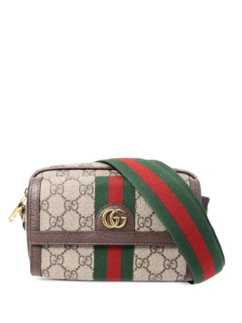 Gucci Pre-Owned GG Supreme Web shoulder bag