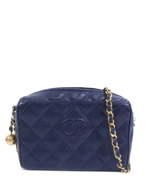 CHANEL Pre-Owned CC Camera quilted shoulder bag
