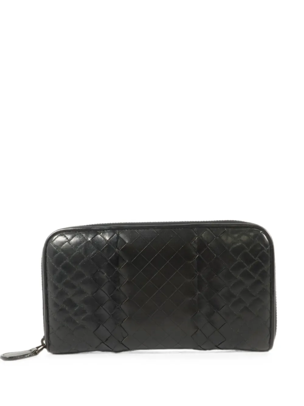 Bottega Veneta Pre-Owned Portemonnaie aus Leder - Schwarz