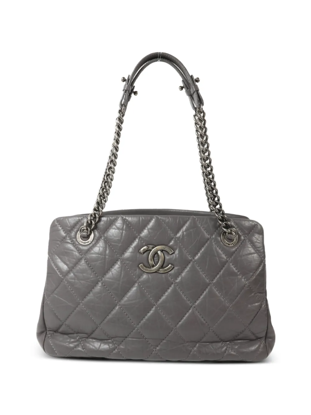 CHANEL Pre-Owned Chian CC shoulder bag - Grey