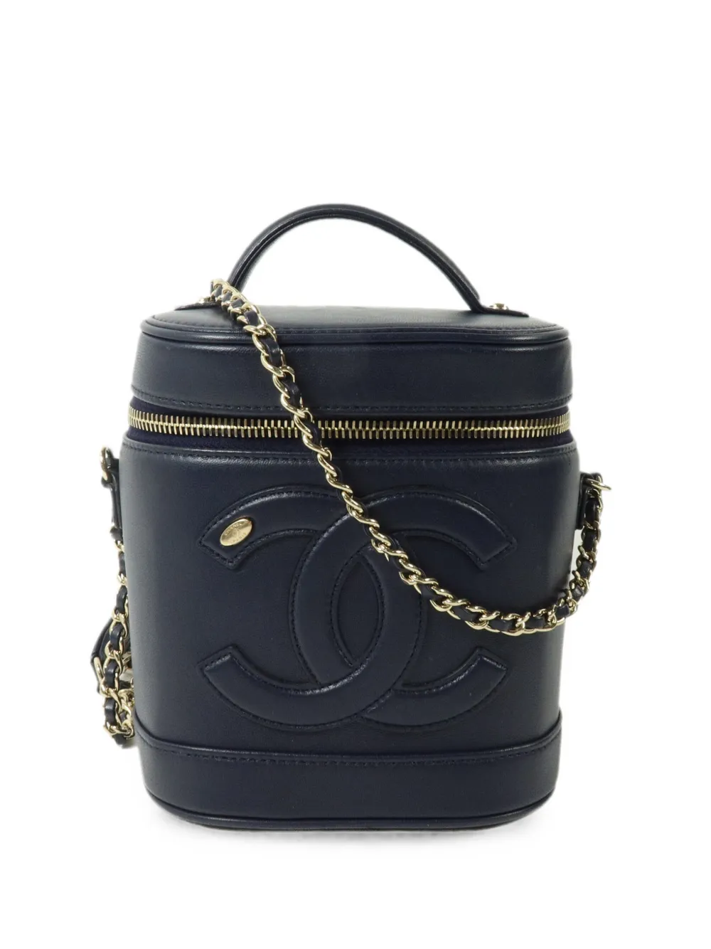 CHANEL Pre-Owned Borsa tote Vanity Case CC - Blu