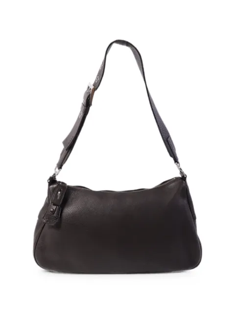 Prada Pre-Owned buckled leather shoulder bag