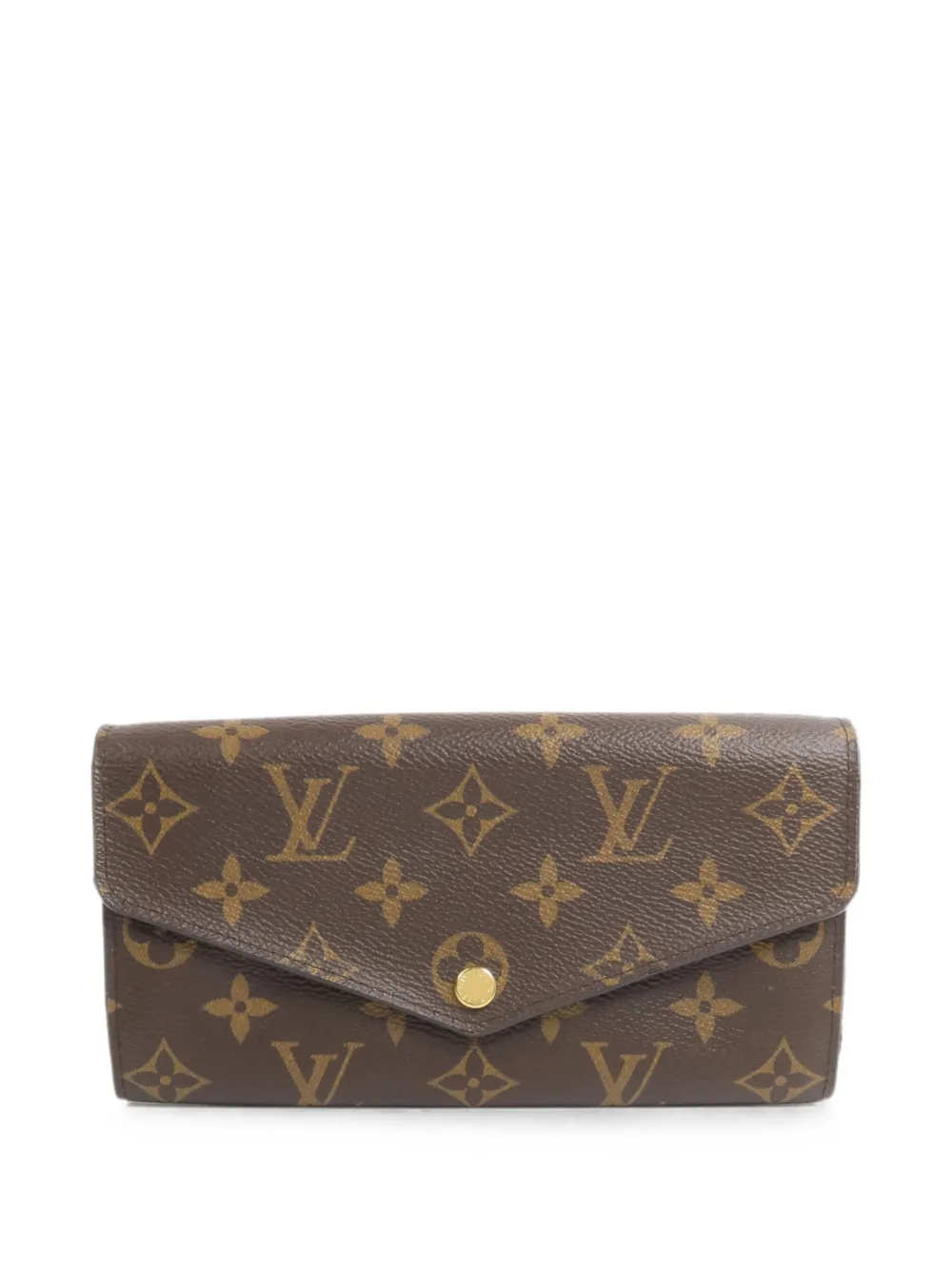 Louis Vuitton Pre-Owned Portafoglio Sarah - Marrone