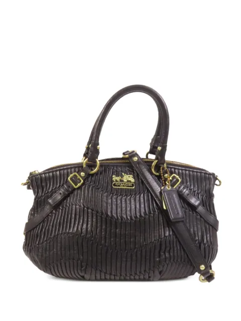 Coach Vintage Borsa a spalla con arricciatura