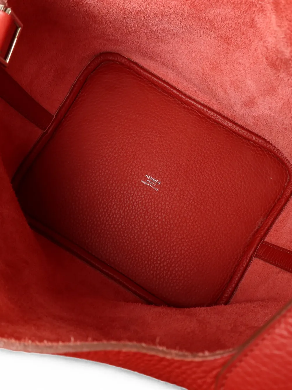Hermès Pre-owned 2014 MM Picotin Tote Bag in Red, view 5