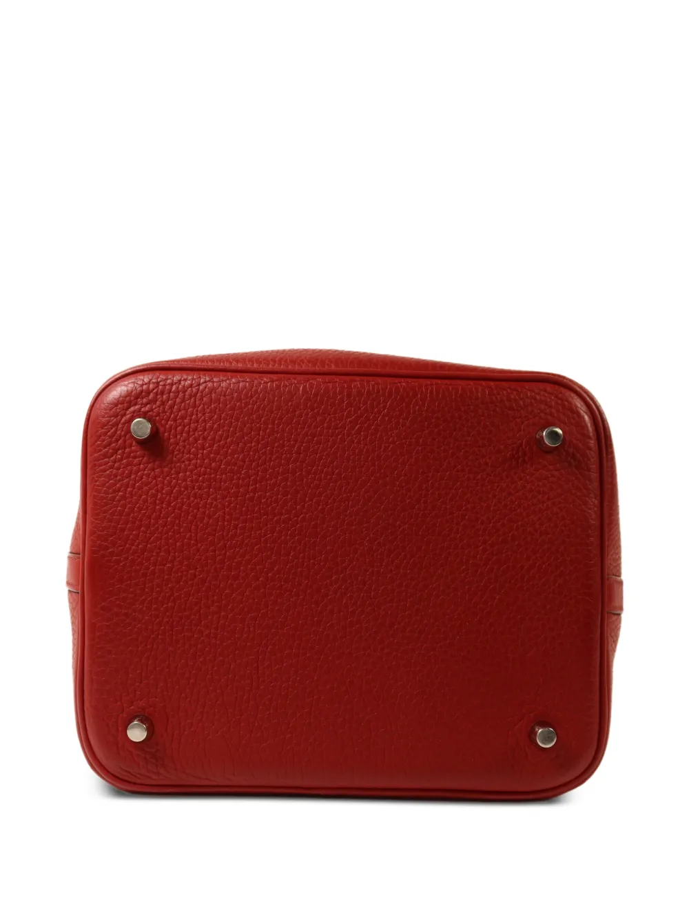 Hermès Pre-owned 2014 MM Picotin Tote Bag in Red, view 4
