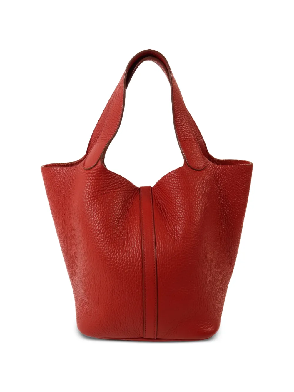 Hermès Pre-owned 2014 MM Picotin Tote Bag in Red, view 2