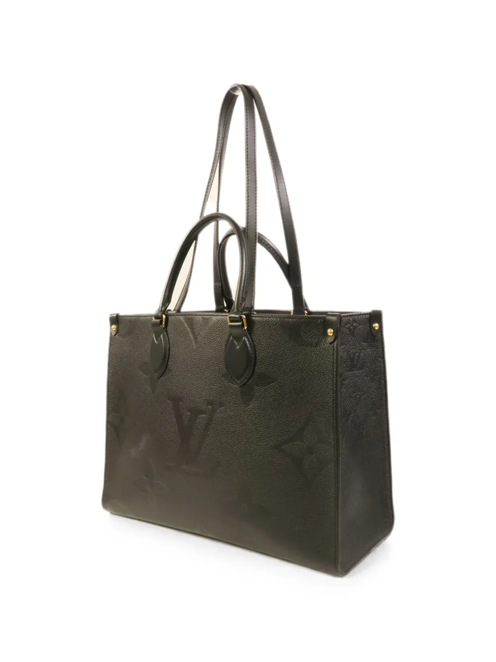 Louis Vuitton Pre-Owned MM On The Go shopper Zwart