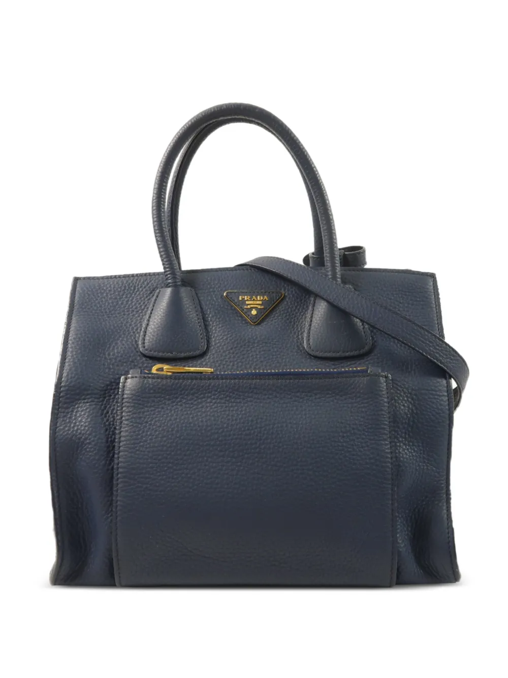 Prada Pre-Owned Vitello Daino Handtasche - Blau