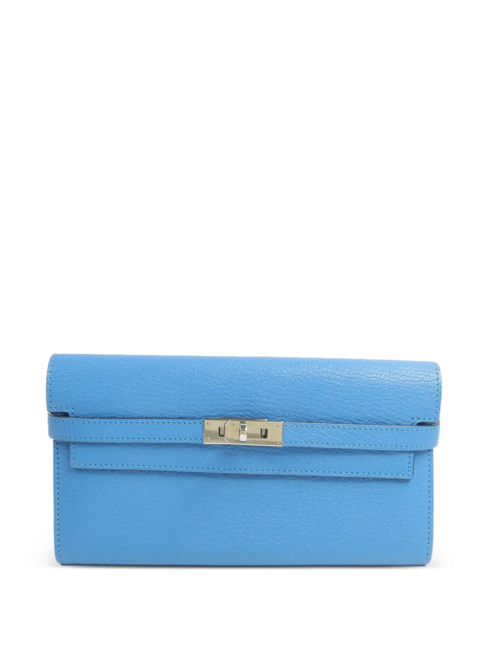 Hermès Pre-Owned Kelly leather wallet - Blau