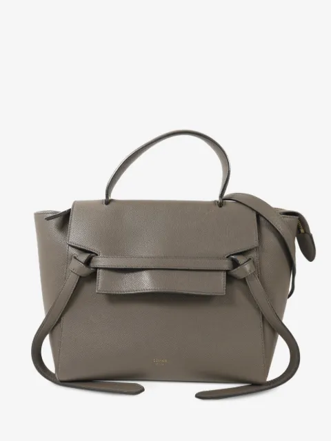 Celine Pre-Owned 로고 디테일 마이크로 벨트 토트 백