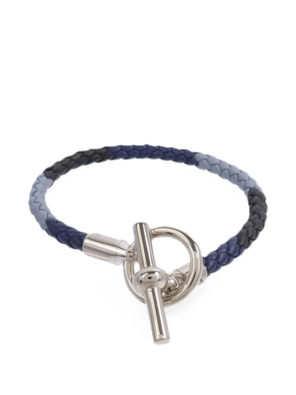 Hermès Pre-Owned Glenan engraved-logo bracelet - Nero