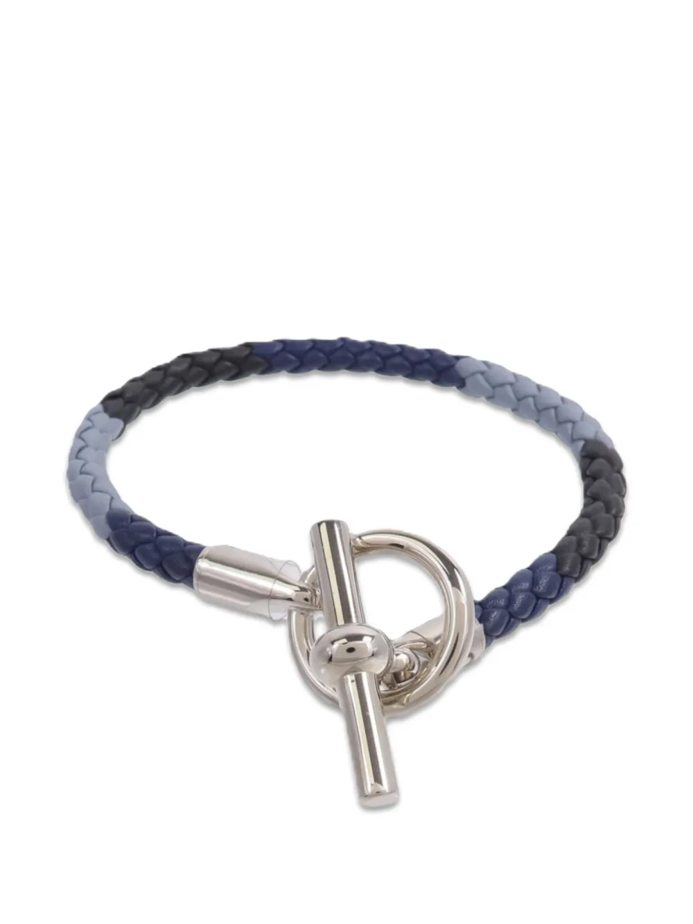 Hermès Pre-Owned Glenan engraved-logo bracelet - Nero