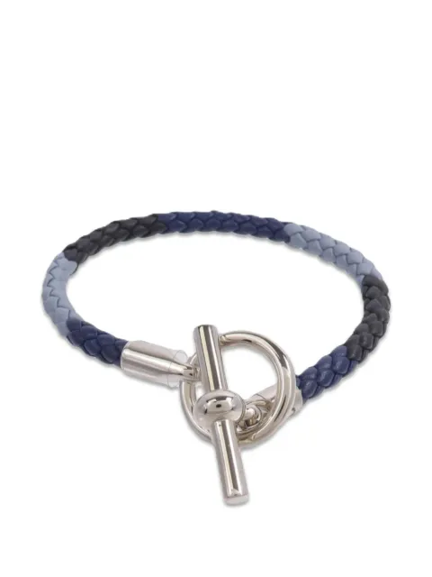 Hermès Pre-Owned Glenan engraved-logo bracelet