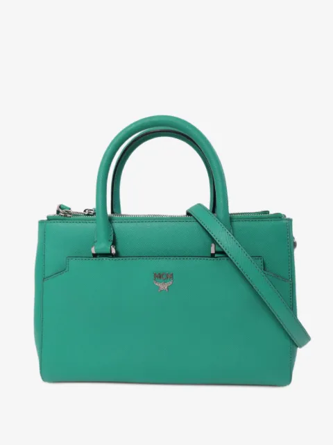 MCM Pre-Owned sac cabas en cuir