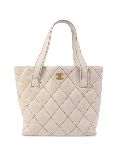 CHANEL Pre-Owned Vivian interlocking-CC tote bag