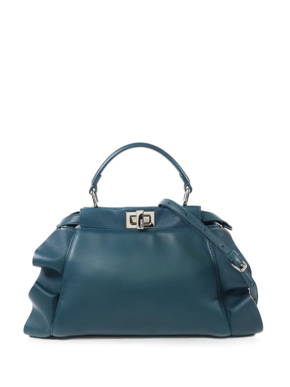 Fendi Pre-Owned Borsa a spalla Peekaboo Wave - Verde