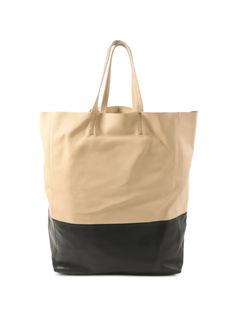 Celine Pre-Owned small Cabas leather tote bag - Neutrals