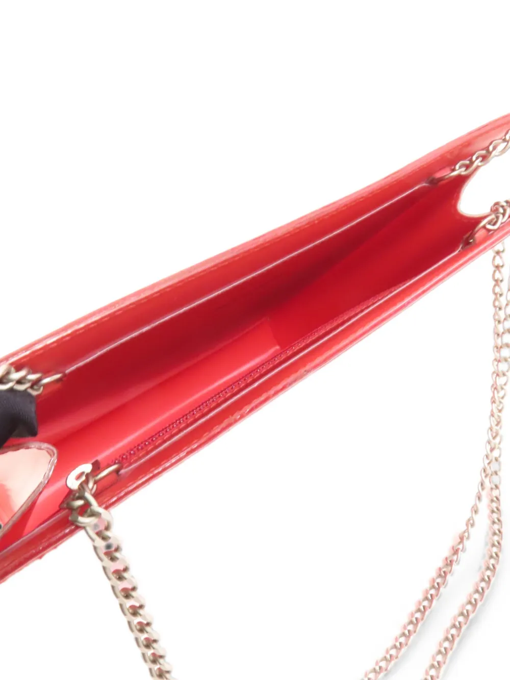 CHANEL Pre-Owned CC holografische schoudertas Rood