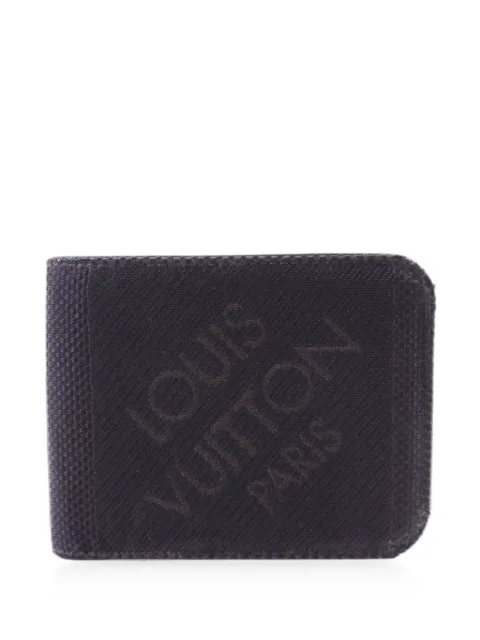 Louis Vuitton Pre-Owned logo-jacquard bifold wallet
